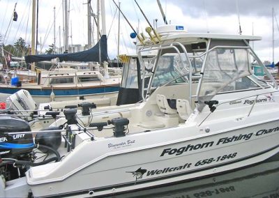 Foghorn Fishing Charters - Our Boat